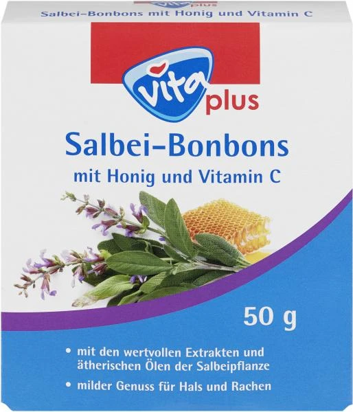 Vita Plus Salbei-Bonbons 3 Vita Plus Salbei-Bonbons