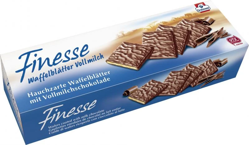 Grabower Finesse Waffelblättchen Vollmilch 3 Grabower Finesse Waffelblättchen Vollmilch