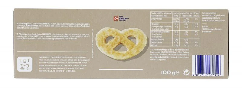 Bahlsen Blätterbrezeln 4 Bahlsen Blätterbrezeln – Bild 2