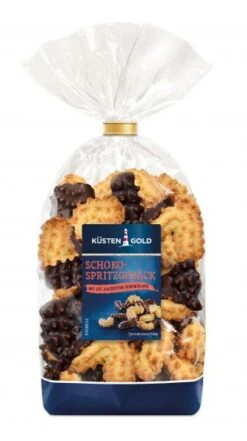 Küstengold Schoko Spritzgebäck