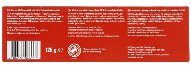 Jeden Tag Schoko-Röllchen Vollmilch 4 Jeden Tag Schoko-Röllchen Vollmilch – Bild 2