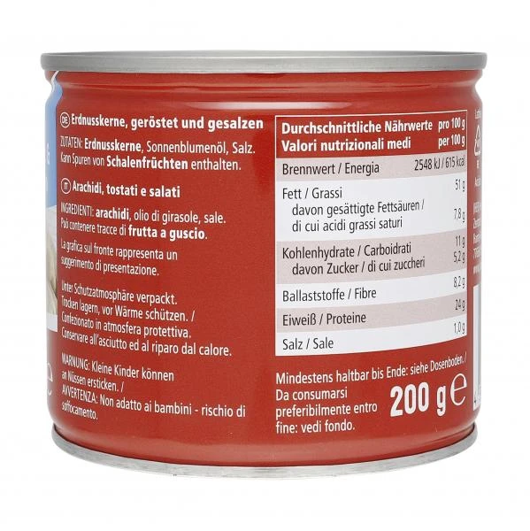 Jeden Tag Erdnüsse Geröstet & Gesalzen 4 Jeden Tag Erdnüsse Geröstet & Gesalzen – Bild 2