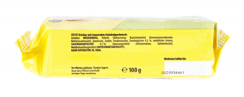 Tuc Cracker Sour Cream & Onion 4 Tuc Cracker Sour Cream & Onion – Bild 2