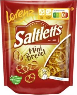 Lorenz Saltletts Mini Brezel Mit Meersalz