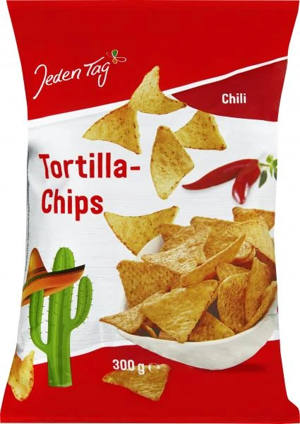 Jeden Tag Tortilla Chips Chili 3 Jeden Tag Tortilla Chips Chili