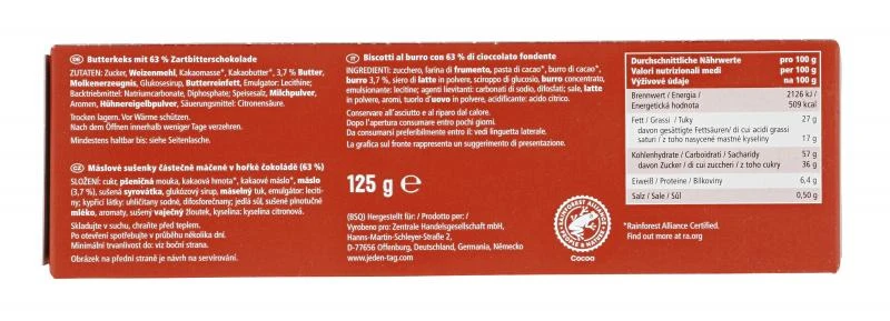 Jeden Tag Schokokeks Zartbitter 4 Jeden Tag Schokokeks Zartbitter – Bild 2