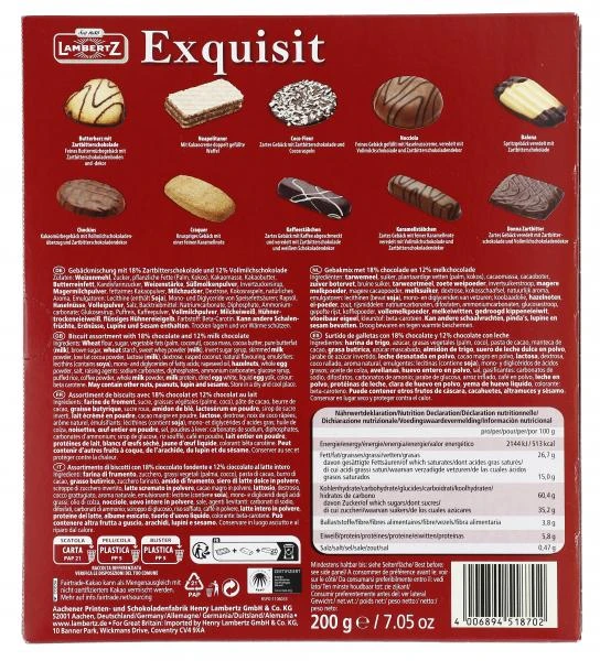 Lambertz Exquisit Gebäckmischung 4 Lambertz Exquisit Gebäckmischung – Bild 2