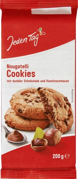 Jeden Tag Cookies Nougatelli 3 Jeden Tag Cookies Nougatelli