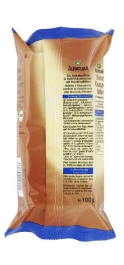 Alnatura Dinkel Knusper Taler Vollmilch -Seeberger Verkäufe 2024 4502022308 4104420053366 03