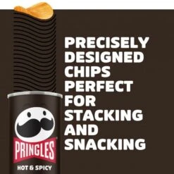 Pringles Hot & Spicy Chips -Seeberger Verkäufe 2024 4502022358 5053990167913 03