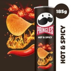 Pringles Hot & Spicy Chips -Seeberger Verkäufe 2024 4502022358 5053990167913 05