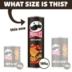 Pringles Hot & Spicy Chips -Seeberger Verkäufe 2024 4502022358 5053990167913 06