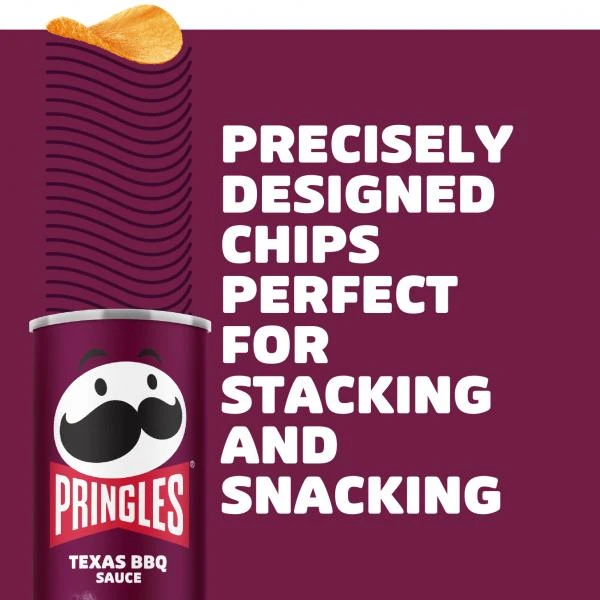 Pringles Texas BBQ Sauce Chips 5 Pringles Texas BBQ Sauce Chips – Bild 3