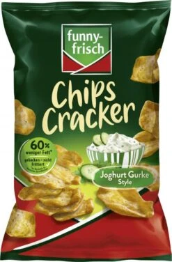 Funny-frisch Chips Cracker Joghurt Gurke Style
