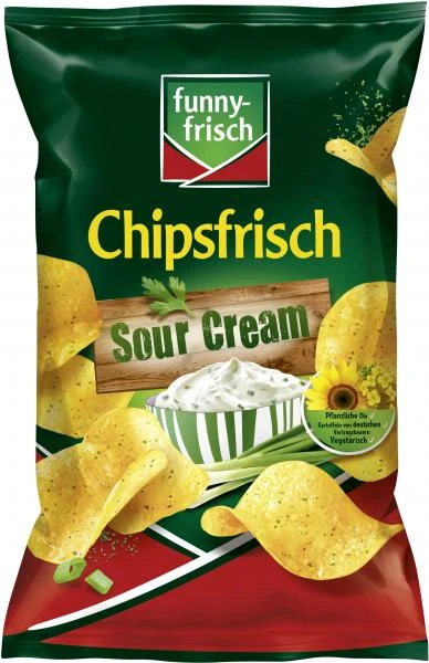 Funny-frisch Chipsfrisch Sour Cream 3 Funny-frisch Chipsfrisch Sour Cream