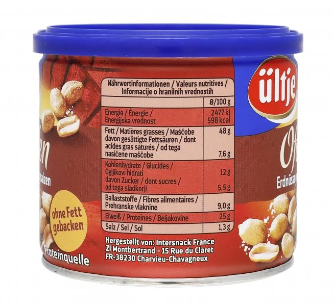 Ültje Ofen Erdnüsse Gesalzen 4 Ültje Ofen Erdnüsse Gesalzen – Bild 2