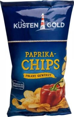 Küstengold Chips Paprika Pikant Gewürzt