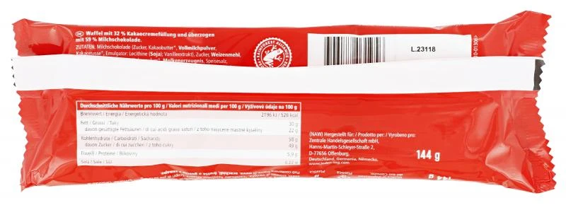 Jeden Tag Choco-Wafer 5 Jeden Tag Choco-Wafer – Bild 3