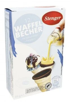 Stenger 12 Waffelbecher Für Eis & Likör