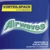Airwaves Menthol & Eucalyptus Kaugummi Zuckerfrei -Seeberger Verkäufe 2024 4502030056 4009900360937 01