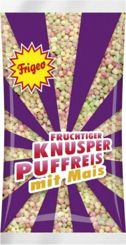Frigeo Fruchtiger Knusper Puffreis Mit Mais