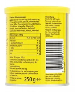 Ricola Original Kräuterzucker -Seeberger Verkäufe 2024 4502031618 7610700600054 03