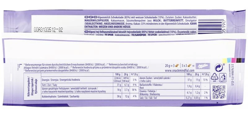 Milka Tafel Kuhflecken 5 Milka Tafel Kuhflecken – Bild 3