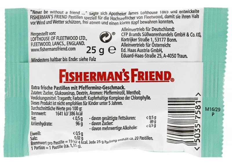 Fisherman's Friend Mint 4 Fisherman's Friend Mint – Bild 2