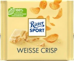 Ritter Sport Weisse Crisp Großtafel