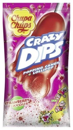 Chupa Chups Crazy Dips Erdbeere