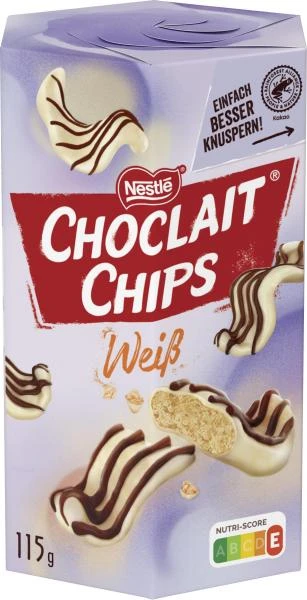 Nestlé® Nestlé Choclait Chips Weiß 3 Nestlé® Nestlé Choclait Chips Weiß
