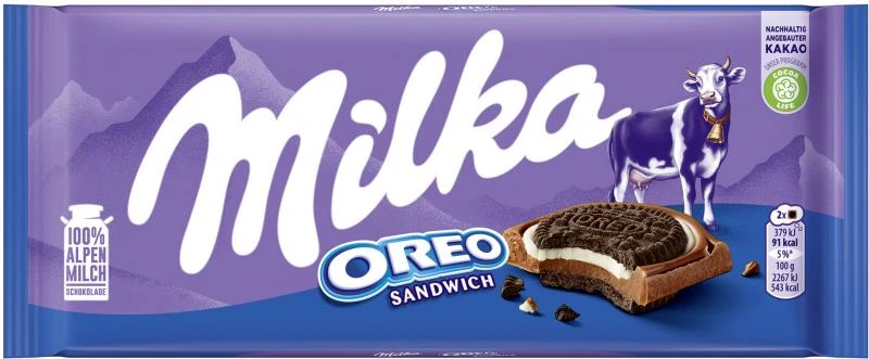 Milka Tafel Oreo Sandwich 3 Milka Tafel Oreo Sandwich