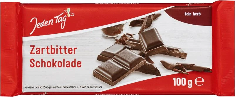 Jeden Tag Schokolade Zartbitter 3 Jeden Tag Schokolade Zartbitter