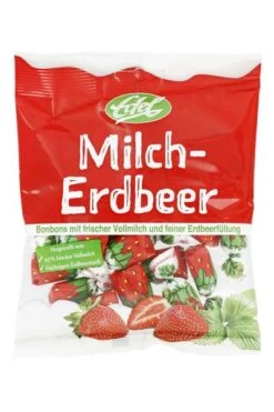 Edel Vollmilch-Erdbeer Bonbons