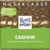 Ritter Sport Nussklasse Cashew -Seeberger Verkäufe 2024 4502038628 4000417670717 01