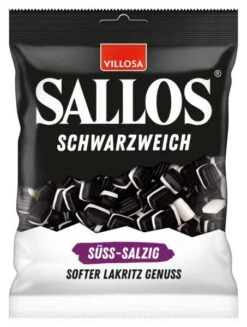 Villosa Sallos Schwarzweich Süß-Salzig