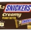 Snickers Creamy Peanut Butter Schokoriegel Multipack -Seeberger Verkäufe 2024 4502038830 5900951283987 01
