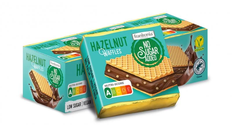 Frankonia No Sugar Added Hazelnut Waffles 3 Frankonia No Sugar Added Hazelnut Waffles