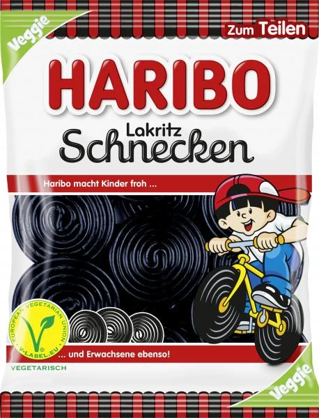 Haribo Lakritz Schnecken 2 Haribo Lakritz Schnecken