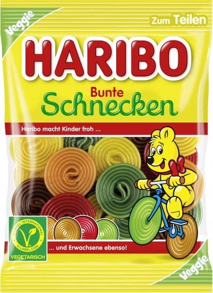 Haribo Bunte Schnecken 3 Haribo Bunte Schnecken