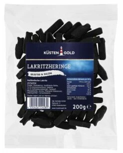 Küstengold Lakritzheringe Kräftig & Salzig