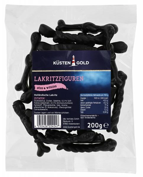 Küstengold Lakritzfiguren 3 Küstengold Lakritzfiguren