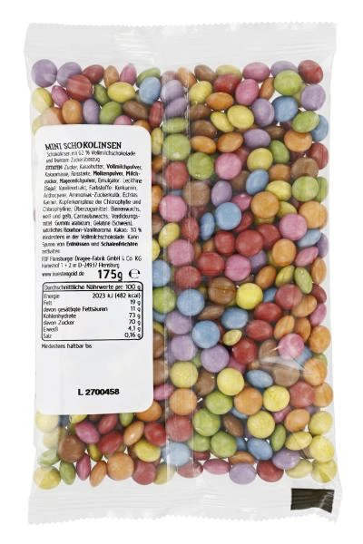 Küstengold Mini Schokolinsen Bunt 4 Küstengold Mini Schokolinsen Bunt – Bild 2