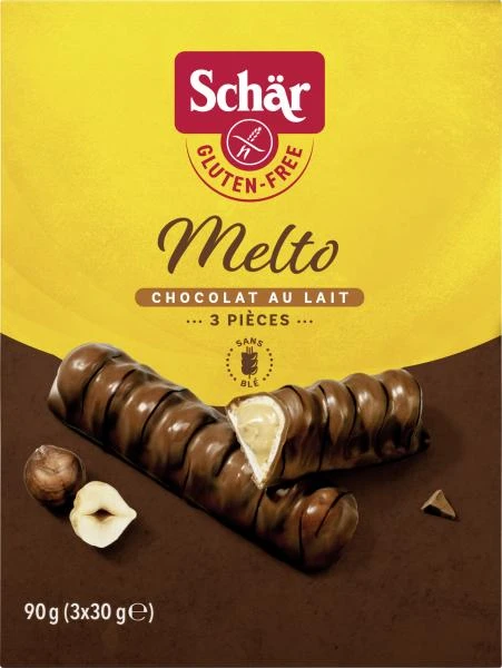 Schär Melto Chocolat Au Lait 3er Pack 3 Schär Melto Chocolat Au Lait 3er Pack