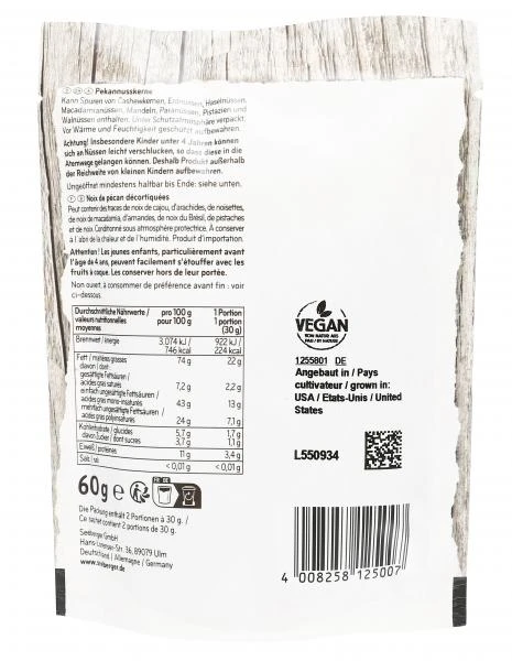 Seeberger Pekannusskerne 4 Seeberger Pekannusskerne – Bild 2