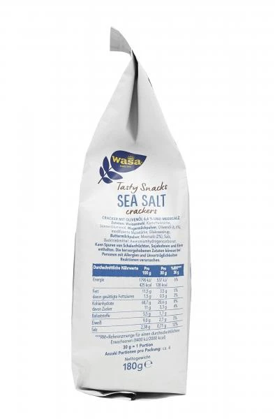 Wasa Knäckebrot Tasty Snacks Meersalz 6 Wasa Knäckebrot Tasty Snacks Meersalz – Bild 4