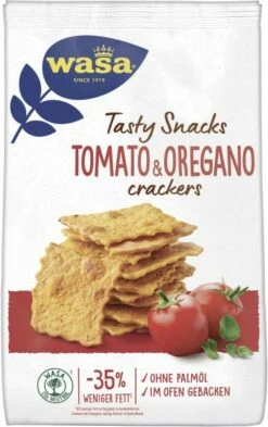Wasa Knäckebrot Delicate Crackers Tomate & Oregano