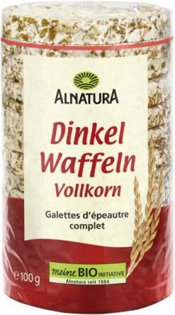 Alnatura Dinkelwaffeln Vollkorn Natur